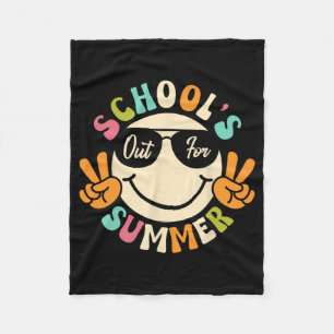 Schultag Abschluss Groovy Schulen für Su Fleecedecke
