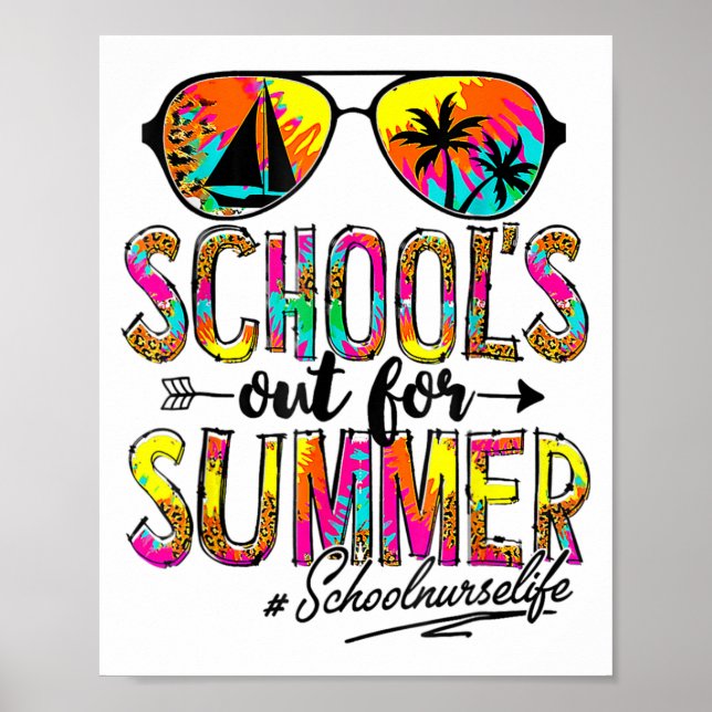 Schultag für Sommerschulkur Poster (Vorne)