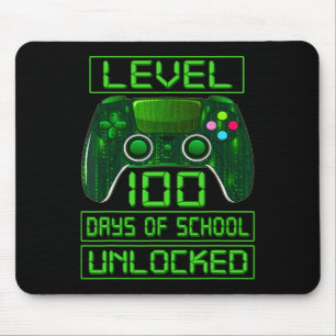 Schultag Jungen Stufe 100 Tage Schulfreigabe Mousepad
