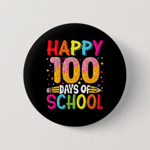 Schultag Kinder 100 Tage 5 Button