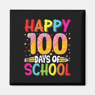 Schultag Kinder 100 Tage 5 Magnet