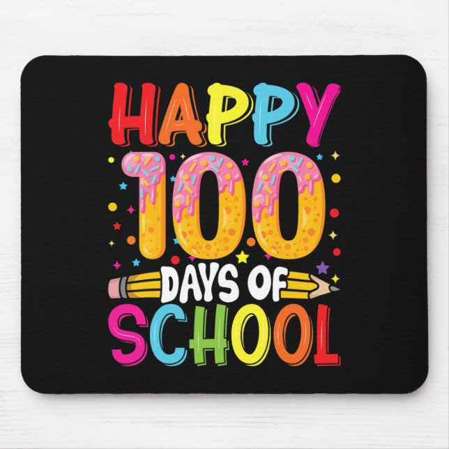 Schultag Kinder 100 Tage 5 Mousepad (Vorne)