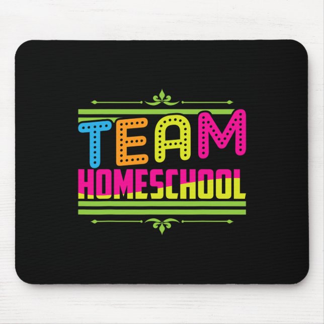 Schultag Lehrer Mousepad (Vorne)