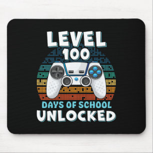 Schultag Mädchen Kinder 100 Tage Schule Mousepad
