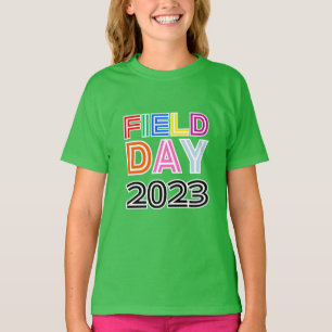 Schultag Schüler Farbe Team Chefin Squad T-Shirt