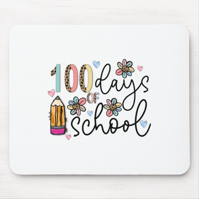 Schultage 100. Schultag Mousepad (Vorne)