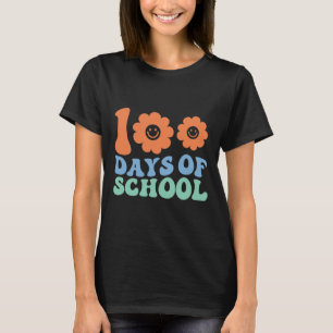 Schultage 70er Retro Groovy Lehrer Student T-Shirt