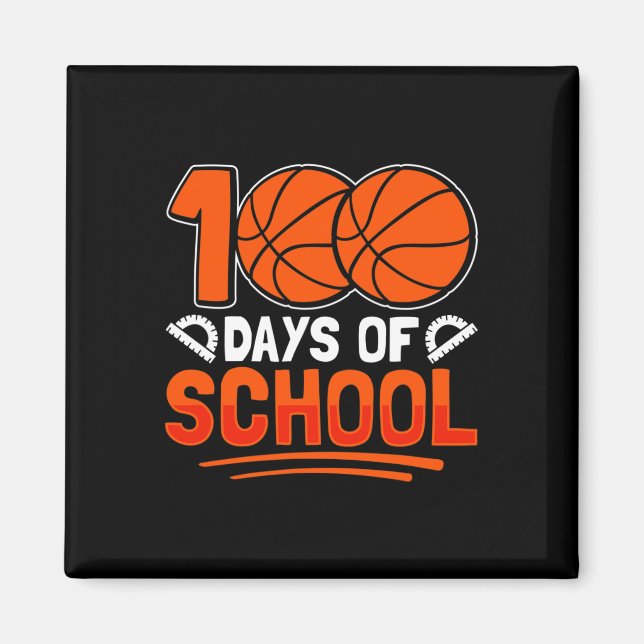 Schultage Basketball für Schüler Trainer Pe Te Magnet (Vorne)