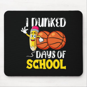 Schultage Basketball Lehrer Student Mousepad