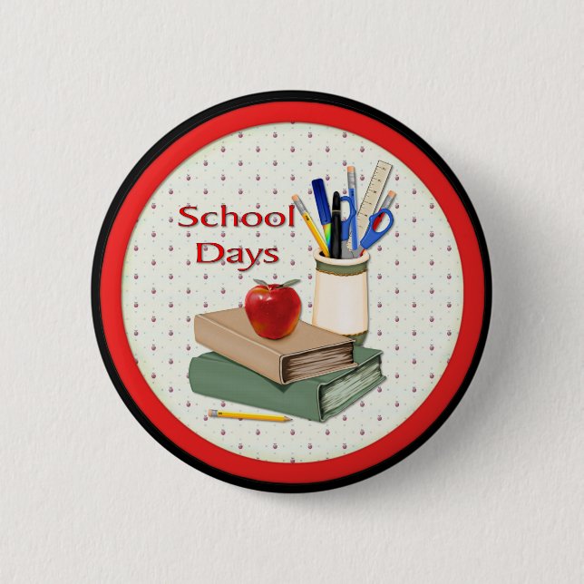 Schultage Button (Vorderseite)