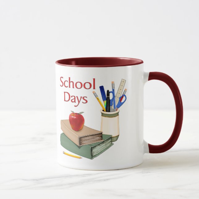 Schultage Tasse (Rechts)