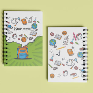 Schultasche Class Stationary Personalisierter Notizbuch