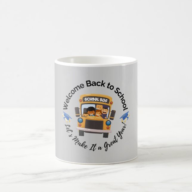 Schultasse-Mug im Kreidetafel-Stil Kaffeetasse (Mittel)