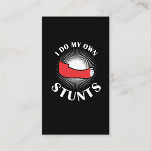 Schulter-Operations-Bremsung gebrochene Visitenkarte