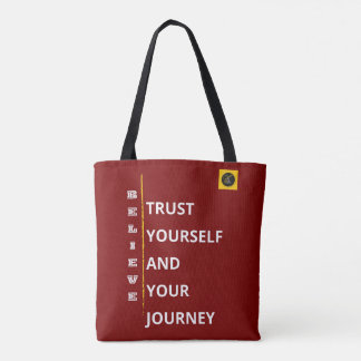 Schulter-Tote-Bag - Believe Vibe