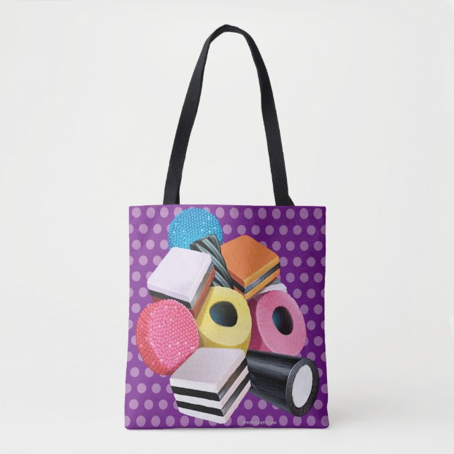 Schultertasche. Candy Allsorts kaskadierte Pfeffer (Vorderseite)