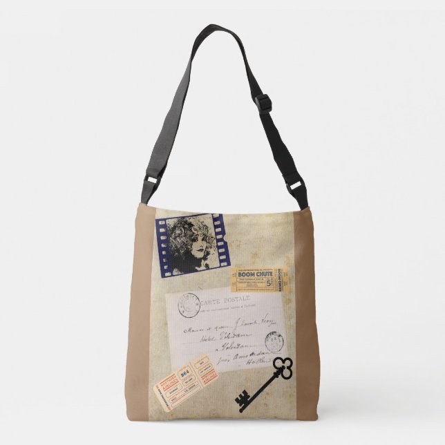 Schultertasche Tragetaschen Mit Langen Trägern (Rückseite)