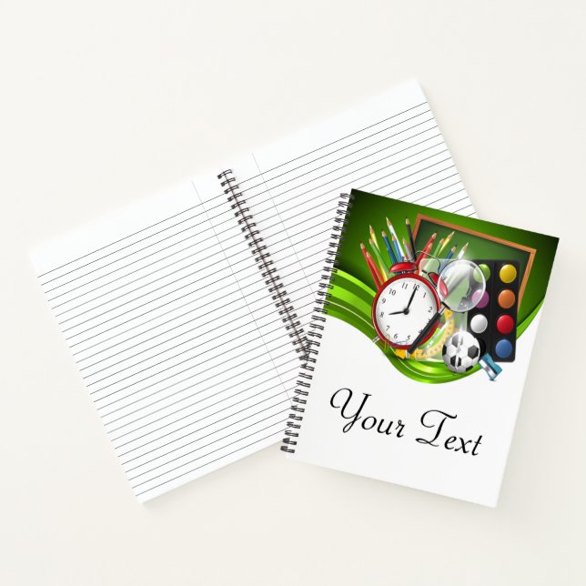 Schulthema Notizbuch (Innenseite)