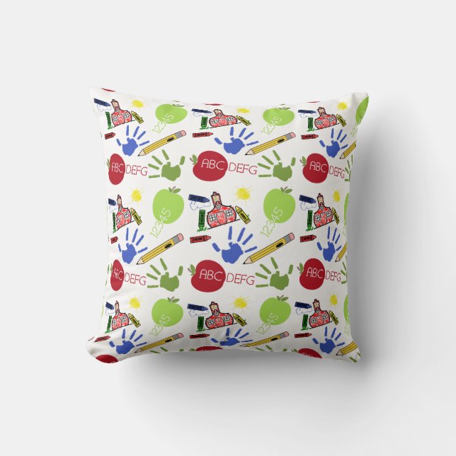 Schulthemenorientiertes Lehrer-Kissen Kissen (Vorderseite)