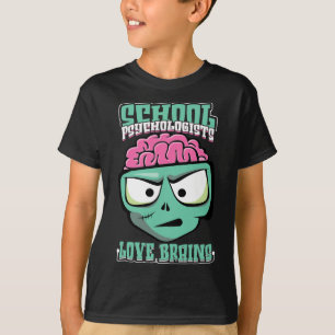 Schultherapeut Psychologe Zurück zur Schule Psycho T-Shirt