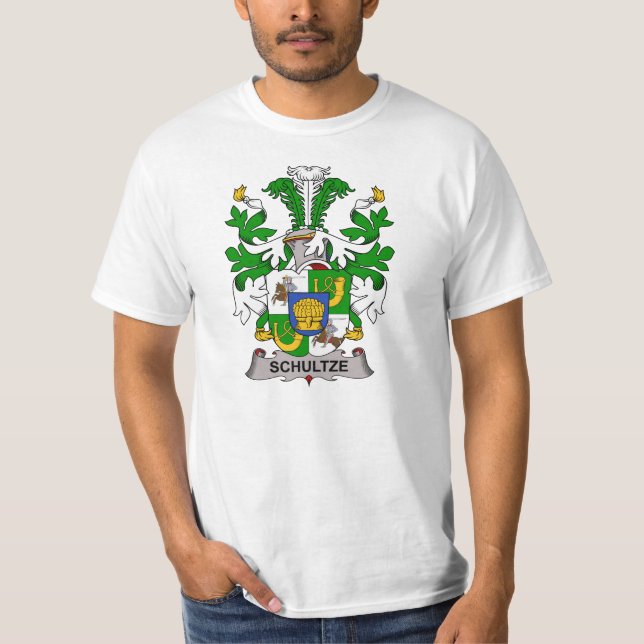 Schultze Familienwappen T-Shirt (Vorderseite)