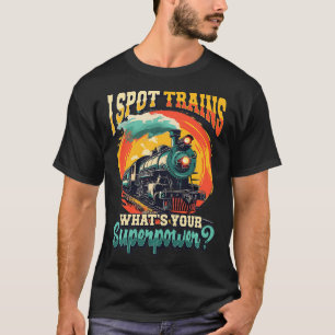 Schulung Ich trainiere Lover Train Enthusiasten T-Shirt