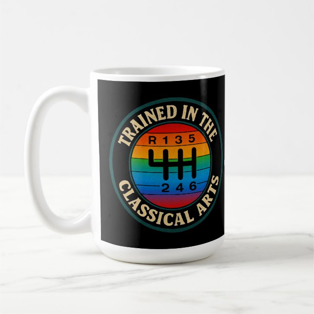 Schulung in der manuellen Übertragung der klassisc Kaffeetasse (Links)
