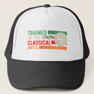Schulung in der manuellen Übertragung der klassisc Truckerkappe