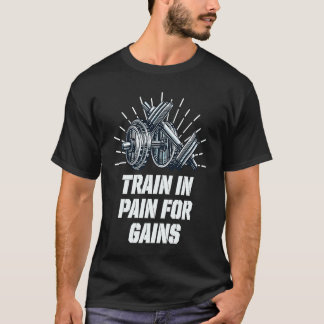 Schulung in Schmerzen für den Gewinn Motivierend Z T-Shirt