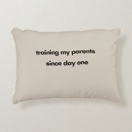 Schulung meiner Eltern seit dem ersten Tag Dekokissen