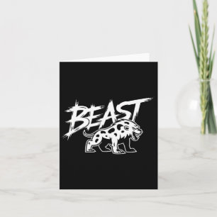 Schulung zur Bodybuilding von Beast Gym Fitness Karte