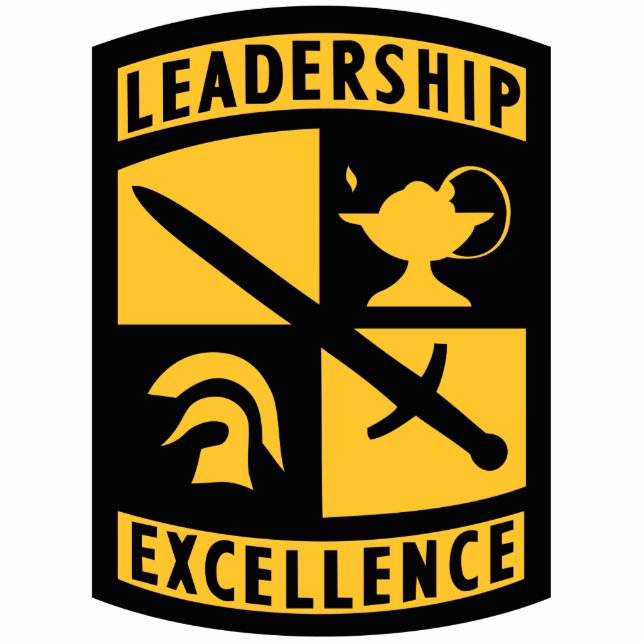 Schulungskorps für die ROTC-Reserve Freistehende Fotoskulptur (Vorne)