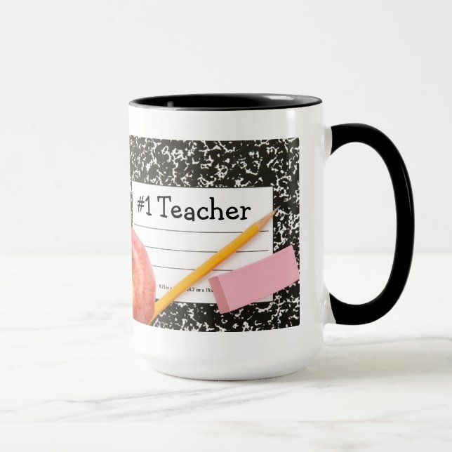 Schulversorgungs-Tasse des Lehrer-#1 Tasse (Rechts)