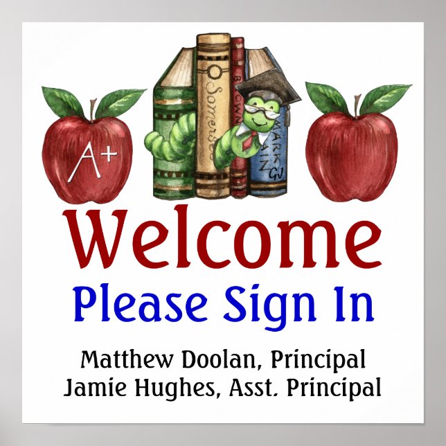 Schulverwaltung / Plakateintrag - SRF Poster (Vorne)