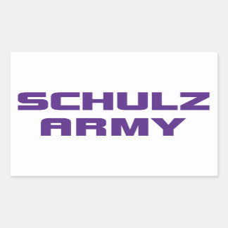 Schulz Army Sticker