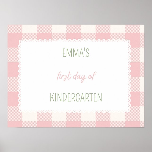 Schulzeichen Poster (Vorne)