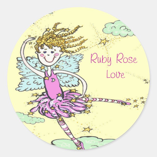 Schulzeichen Runder Aufkleber (Vorderseite)