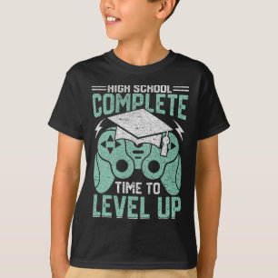 Schulzeit zum Studium des Videospielstudiums T-Shirt