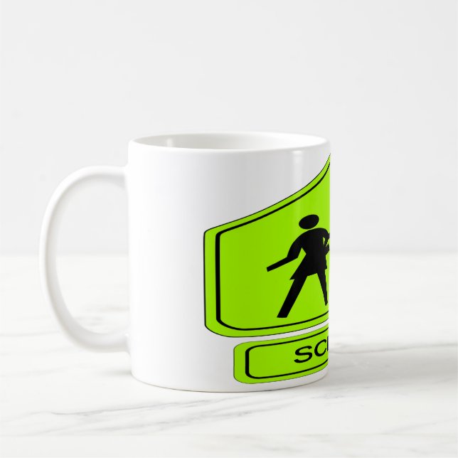 Schulzone Kaffeetasse (Links)