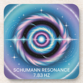 Schumann-Resonanz 7,83 Hz Kunststoff-Unterlegersat Getränkeuntersetzer