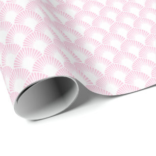 Schuppen Meerjungfrau Braut Geburtstag Rosa Pastel Geschenkpapier