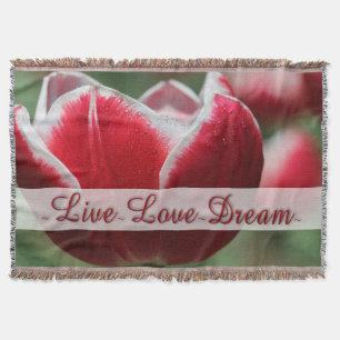 Schuppenblanket/Tulpen Decke