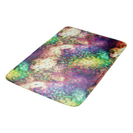 Schuppenfarbene Waagen oder Wassertropfen Badematte