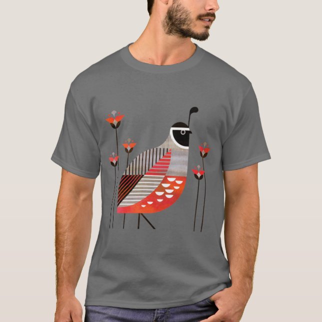 Schuppenhalstaube T-Shirt (Vorderseite)