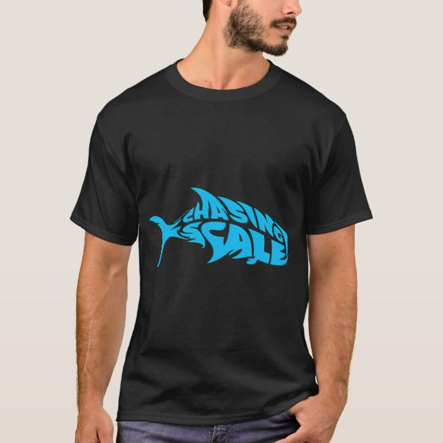 Schuppenjagd - Fischglück T-Shirt (Vorderseite)