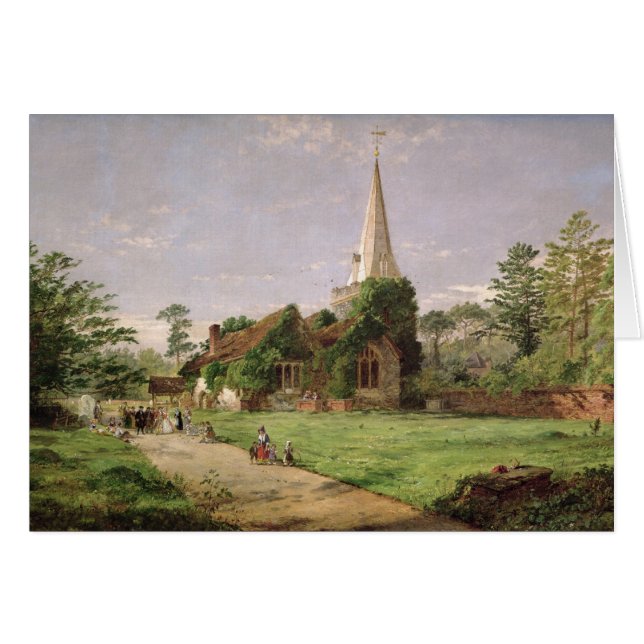 Schüren Sie Poges Kirche (Vorderseite (Horizontal))