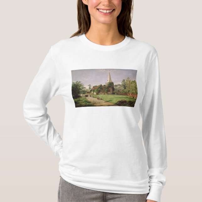 Schüren Sie Poges Kirche T-Shirt (Vorderseite)