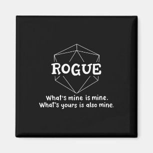Schurke Lustiger Charakter Witz Rollenspiele Rpg G Magnet