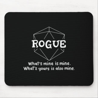 Schurke Lustiger Charakter Witz Rollenspiele Rpg G Mousepad