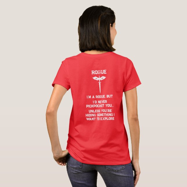 Schurke Taschendieb Du T-Shirt (Schwarz voll)